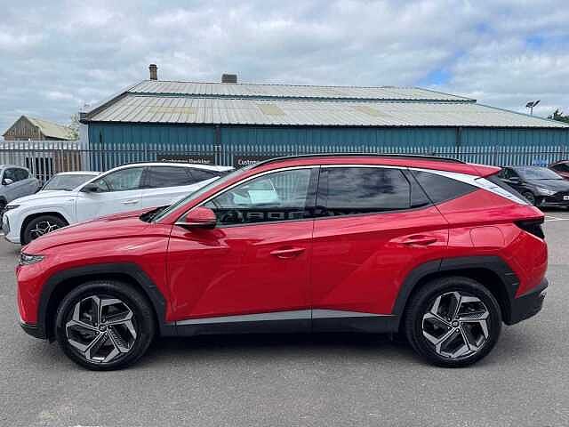 Hyundai TUCSON 1.6 T-gdi Hybrid 230 Ultimate Au Engine Red