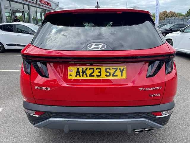Hyundai TUCSON 1.6 T-gdi Hybrid 230 Ultimate Au Engine Red