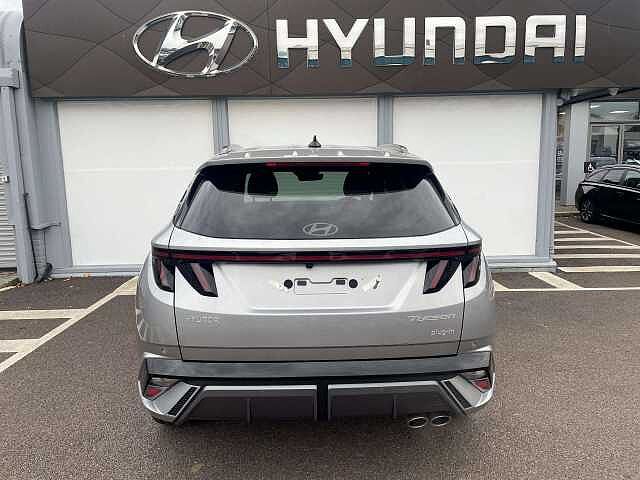Hyundai TUCSON 1.6T Plug-in Hybrid N Line 5dr 4WD Auto Silver