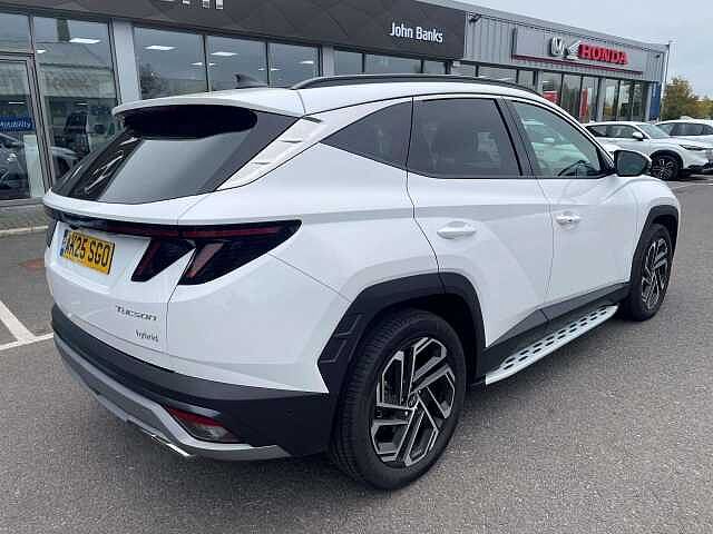 Hyundai TUCSON 1.6T Hybrid Ultimate 5dr Auto White