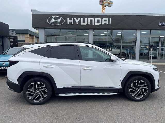 Hyundai TUCSON 1.6T Hybrid Ultimate 5dr Auto White