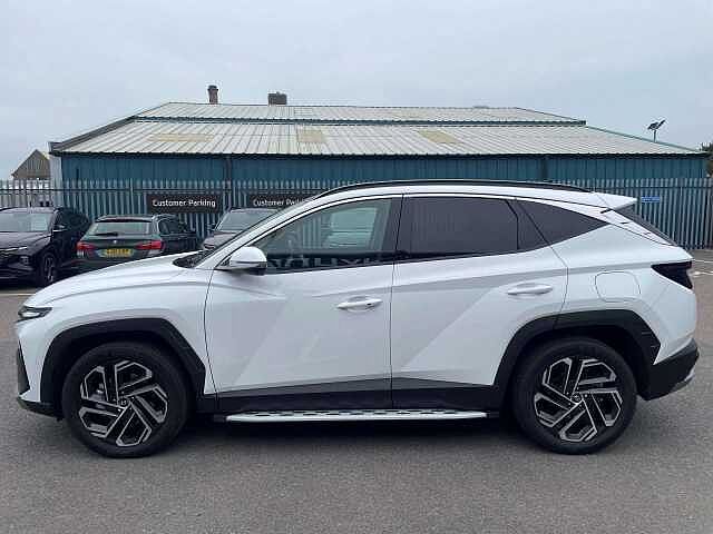 Hyundai TUCSON 1.6T Hybrid Ultimate 5dr Auto White