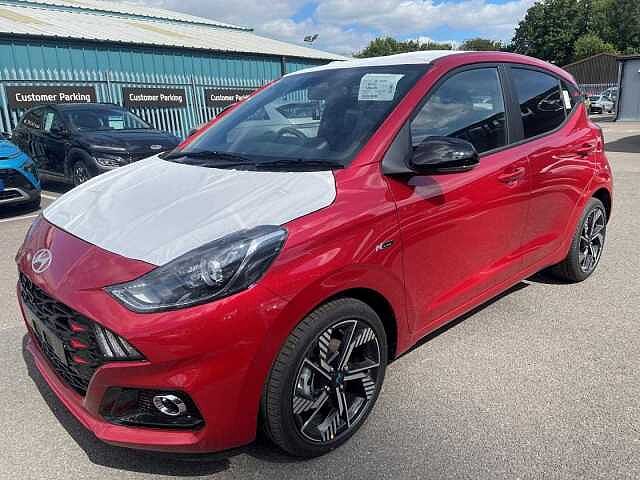 Hyundai I10 1.0T [90] N Line 5dr [Nav] Red