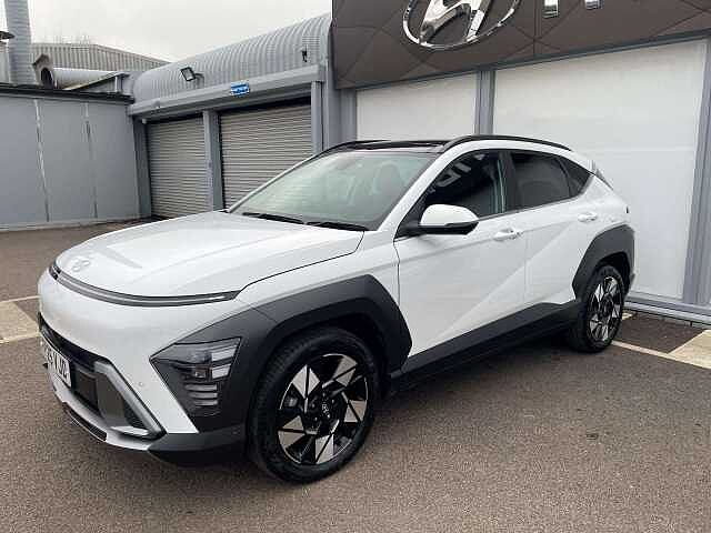 Hyundai KONA 1.6 Hybrid 129 Ultimate 5dr DCT White