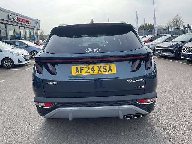 Hyundai TUCSON 1.6 TGDi Hybrid 230 Premium 5dr 2WD Auto Blue