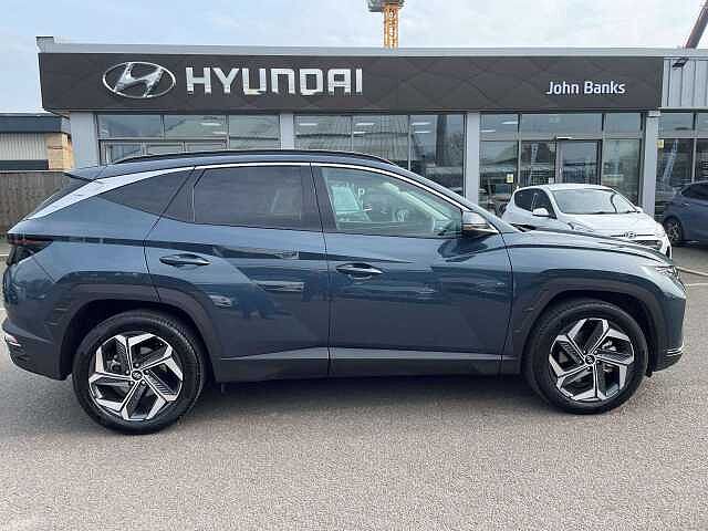 Hyundai TUCSON 1.6 TGDi Hybrid 230 Premium 5dr 2WD Auto Blue