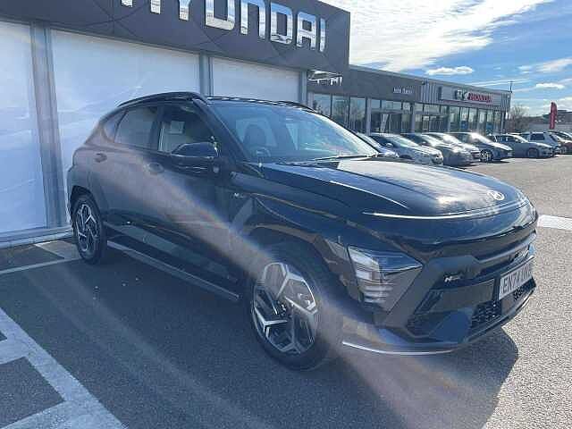 Hyundai KONA 1.6 Hybrid 129 N Line S 5dr DCT Black