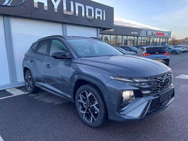 Hyundai TUCSON 1.6T Hybrid N Line 5dr Auto Grey