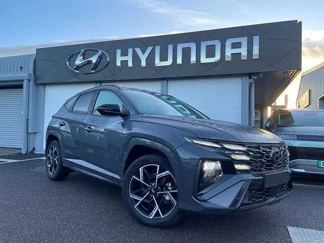 Hyundai TUCSON 1.6T Hybrid N Line 5dr Auto Grey