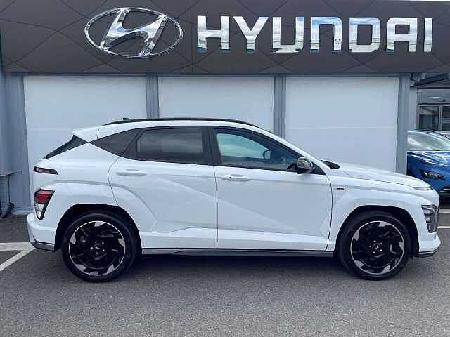 Hyundai KONA 160kW N Line 65kWh 5dr Auto White