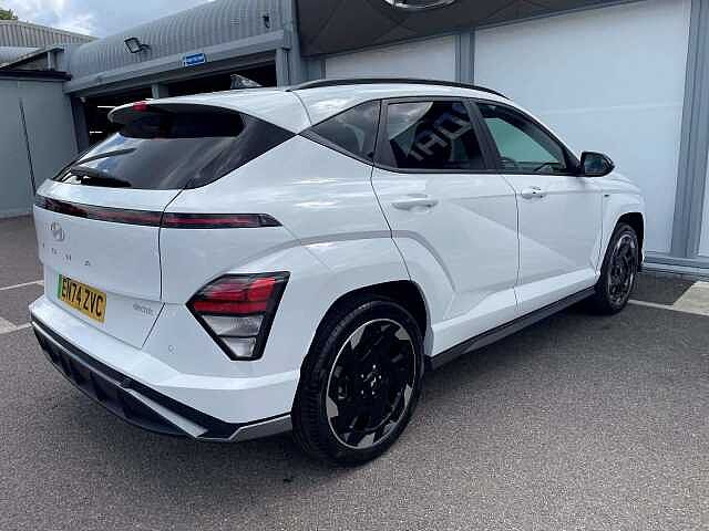 Hyundai KONA 160kW N Line 65kWh 5dr Auto White